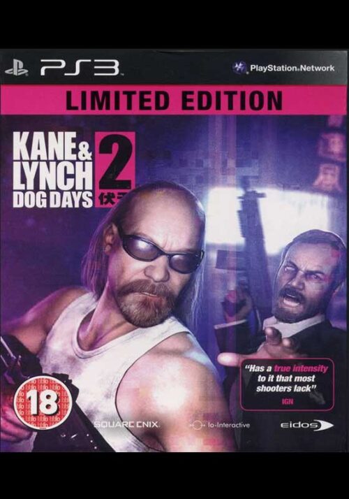 kane & lynch 2: dog days (limited edition)