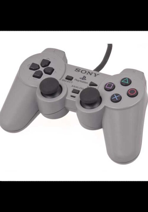 ps1 dualshock controller gray