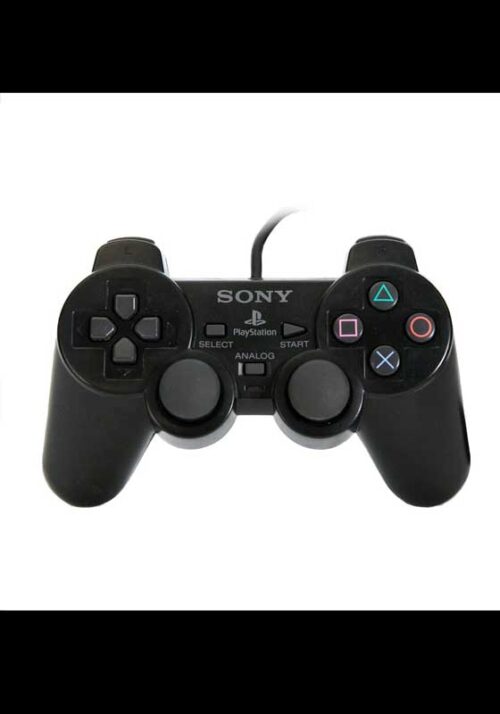 ps2 dualshock 2 controller black [official]