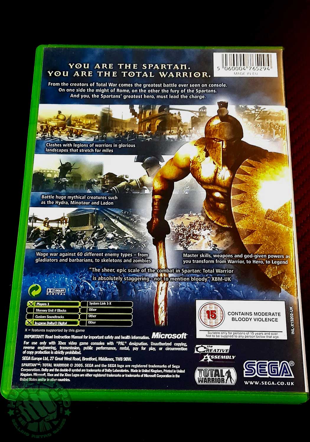 spartan: total warrior spartan: total warrior