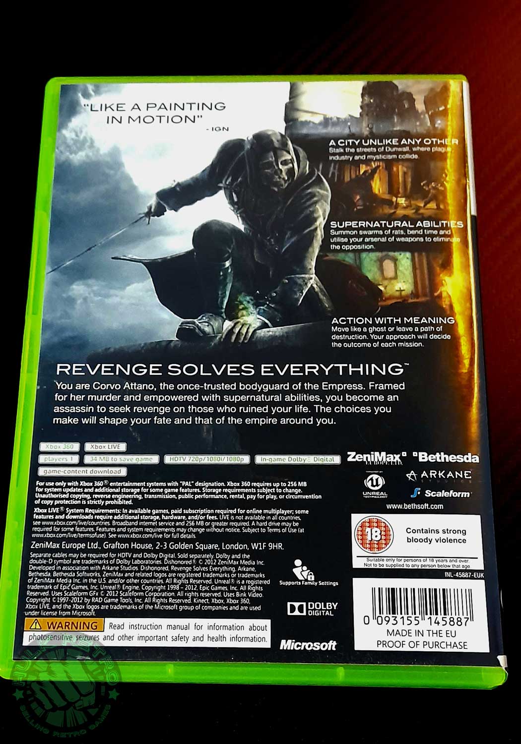 dishonored dishonored