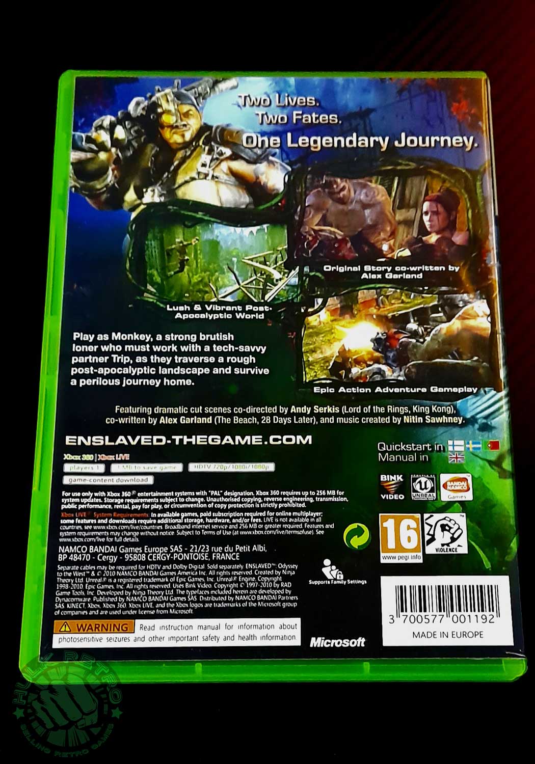 enslaved: odyssey to the west enslaved: odyssey to the west