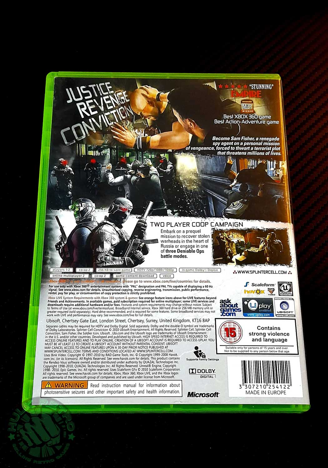 tom clancy's splinter cell: conviction tom clancy's splinter cell: conviction